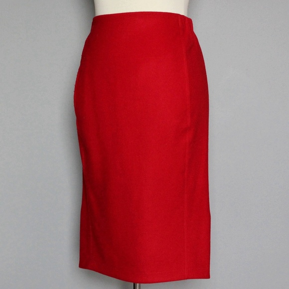 SOLD——— NINA 3 Pc Skirt Top Cardigan Set Wool & Cashmere - Picture 5 of 8